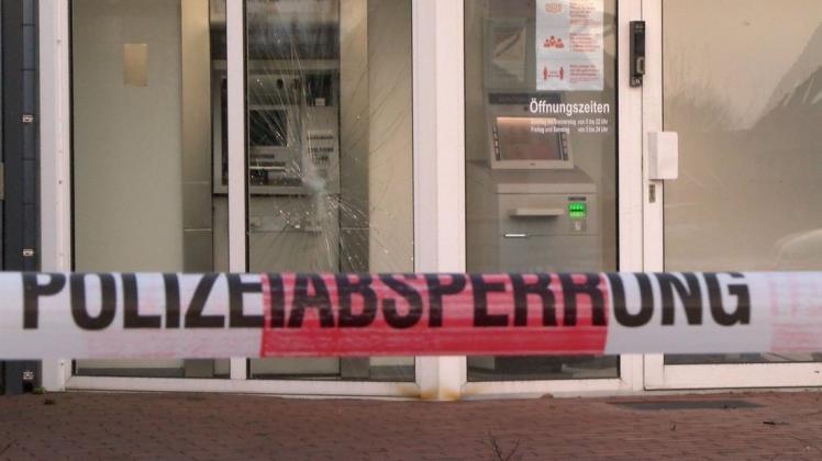 In Stuhr-Fahrenhorst ist in der Nacht zu Mittwoch ein Geldautomat gesprengt worden.