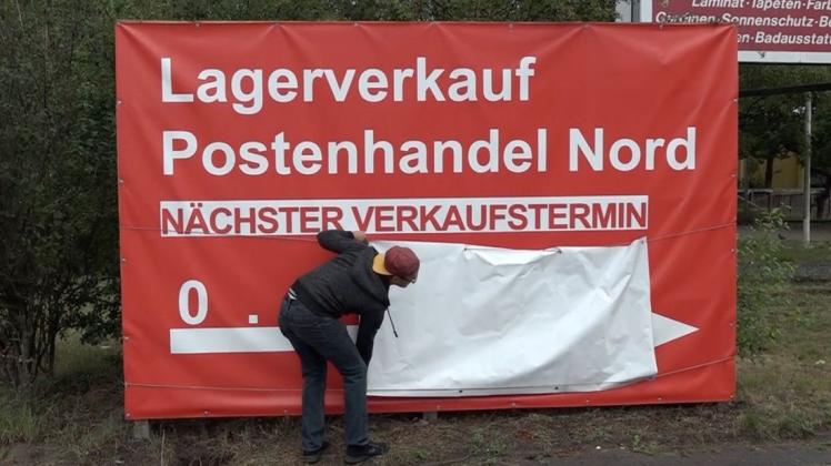 Wann und ob der Postenhandel Nord an der Nienburger Straße in Delmenhorst eröffnen kann, ist derzeit weiter unklar.