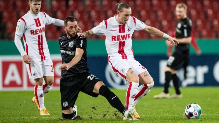 Marc Heider gab im DFB-Pokal sein Comeback für den VfL Osnabrück. Marc Heider gab im DFB-Pokal sein Comeback für den VfL Osnabrück.