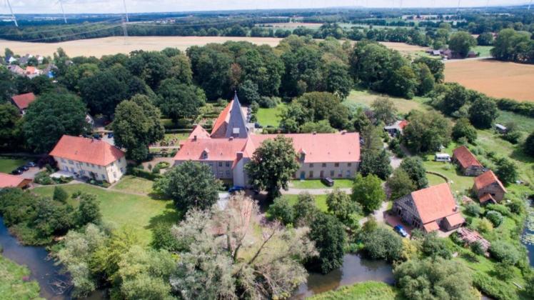 Die ehemalige Klosteranlage Malgarten bei Bramsche an der Hase.