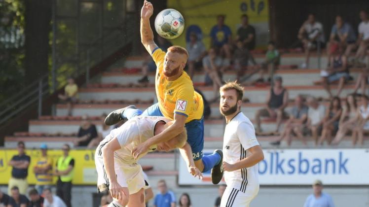 Marvin Osei verlässt den Fußball-Regionalligisten SV Atlas Delmenhorst. Marvin Osei verlässt den Fußball-Regionalligisten SV Atlas Delmenhorst.
