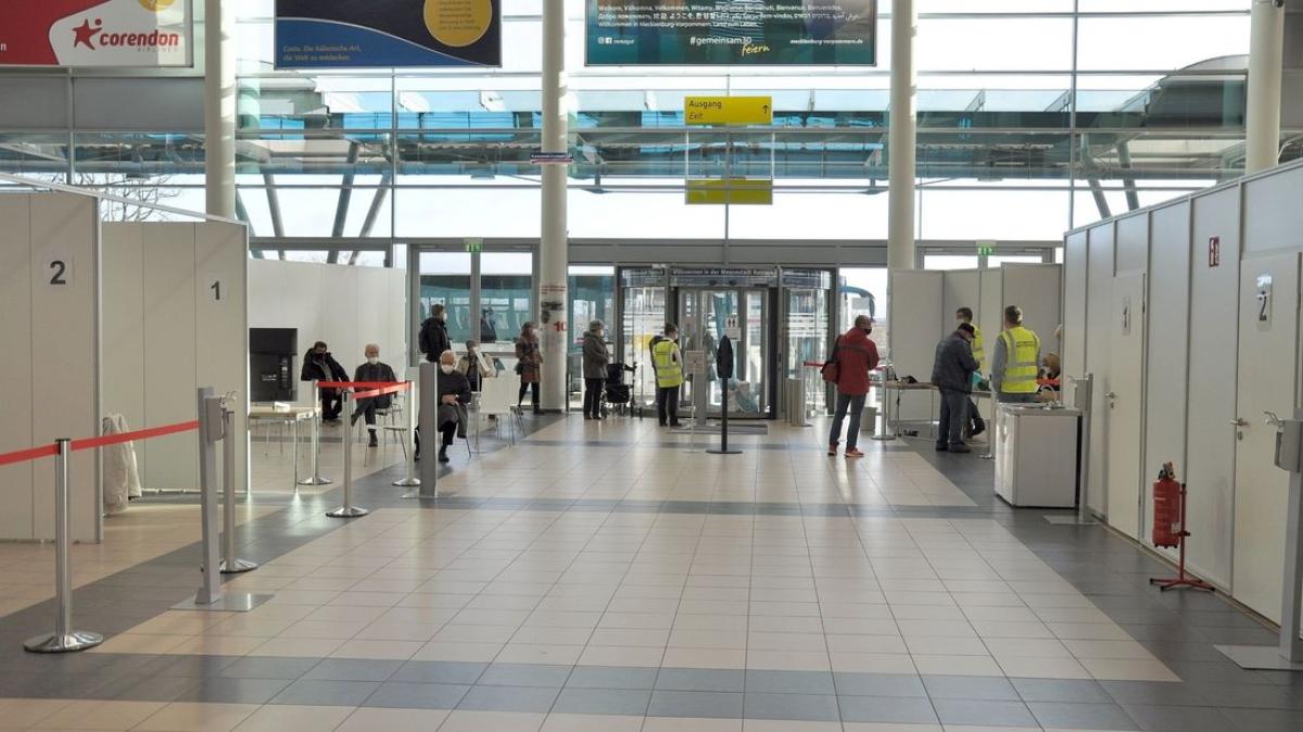 Heute erfolgt der Impfstart am Flughafen RostockLaage SVZ