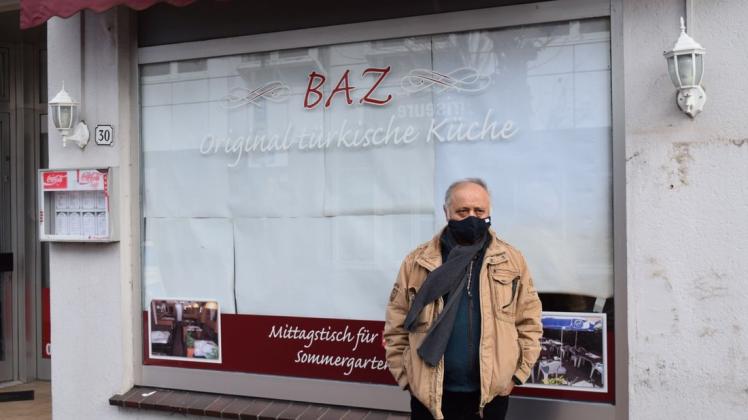 Aufgrund der Corona-Krise musste Gastronom Mehmet Baz sein Restaurant Baz Original türkische Küche nun endgültig schließen.