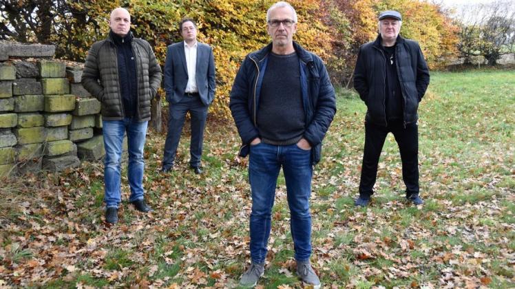 Detlef Blanke, Stefan Mingen, Stephan Prinz und Heinz Bußmann haben bereits im November auf die Lage der Kulturbranche aufmerksam gemacht. (Archivfoto)