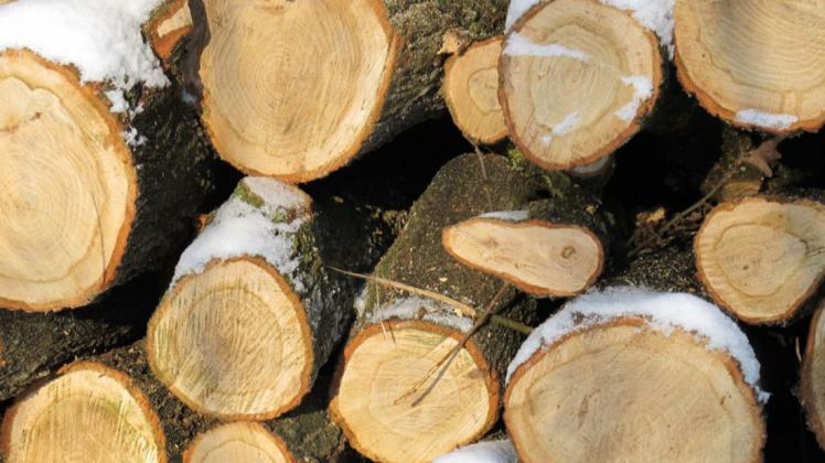 Eichenbrennholz in handlichem Durchmesser und ohne störende Asteinwüchse beim Holzhacken bietet die Revierförsterei Oldenburg an. Eichenbrennholz in handlichem Durchmesser und ohne störende Asteinwüchse beim Holzhacken bietet die Revierförsterei Oldenburg an.