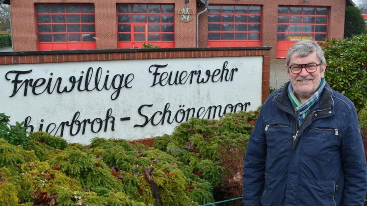 Günther Runge tritt kürzer: Der ehemalige Ortsbrandmeister der Freiwilligen Feuerwehr Schierbrok-Schönemoor will sich jetzt auch aus der Politik verabschieden.