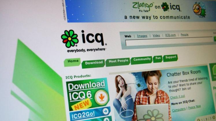 ICQ war Anfang des Jahrtausends ein beliebtes Chat-Programm.