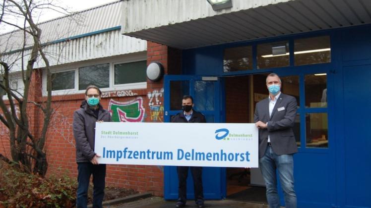 Seit Mitte Dezember ist das Delmenhorster Impfzentrum in der Wehrhahnhalle startklar. Doch der Impfstoff lässt auf sich warten. Seit Mitte Dezember ist das Delmenhorster Impfzentrum in der Wehrhahnhalle startklar. Doch der Impfstoff lässt auf sich warten.