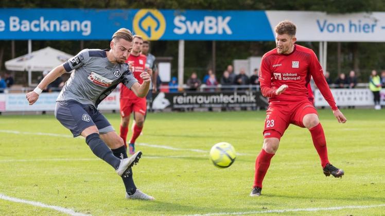 Mattia Trianni (links) verstärkt den Fußball-Regionalligisten SV Atlas Delmenhorst. Mattia Trianni (links) verstärkt den Fußball-Regionalligisten SV Atlas Delmenhorst.
