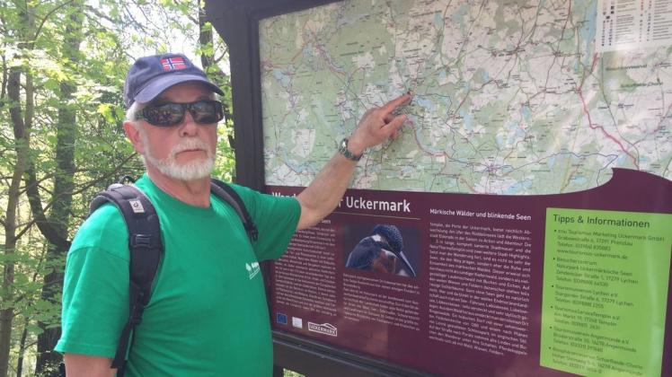 Seit zehn Jahren organisiert Wanderwart Klaus Ritz für die Schweriner Wanderfreunde Touren in ganz Deutschland.