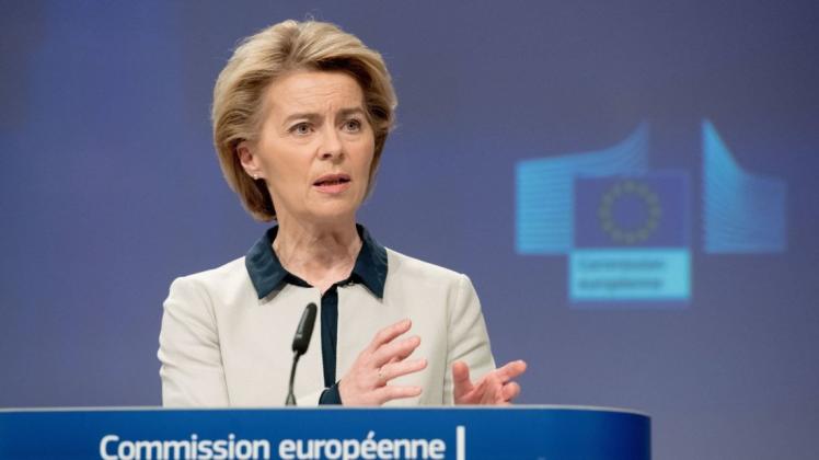 Ursula von der Leyen, Präsidentin der Europäischen Kommission, räumt Fehler bei der Impfstoff-Beschaffung in der EU ein.