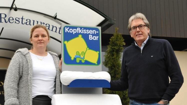 Ruth Tiek und Wilhelm Koormann hoffen auf viele Touristen in Meppen