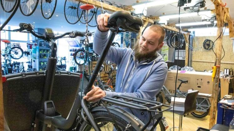 Paul Sunderdiek hat im Sommer seine Ausbildung zum Zweiradmechatroniker als bundesweit Bester abgeschlossen.