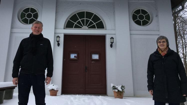 In die Klinikkapelle laden Pastor Andreas Greve und Gemeindereferentin Karola Pfeifer normalerweise sonntags zur Andacht ein. Während des Lockdowns muss das leider ausfallen.