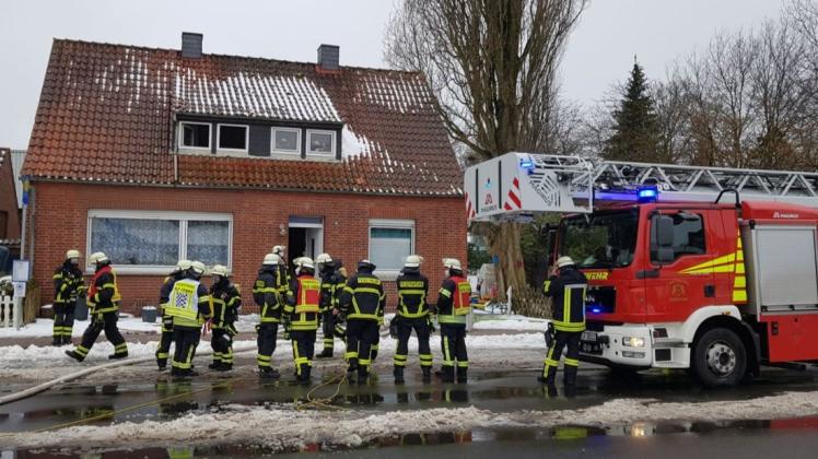 Glimpflich verlief am Montagmittag ein Kellerbrand an der Schüttorfer Straße in Lingen.