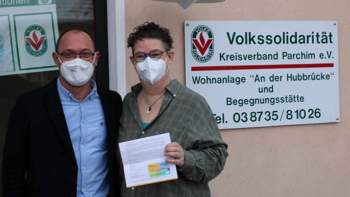 Ehrenamtskarte für Volkssolidarität Plau am See | SVZ