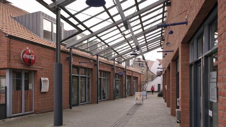 Im März sollen alle Ladenlokale in der Jöns-Hof-Passage wieder vermietet sein.