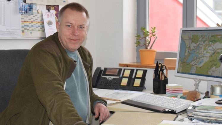Jan Lippke, stellvertretender Leiter des Naturparks Sternberger Seenland