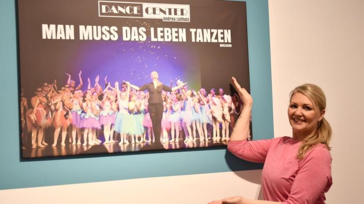 Will mit ihrem eigenen Dance-Center durchstarten: Das Studio von Andrea Leifholz ist jetzt an der Weststraße zu finden.