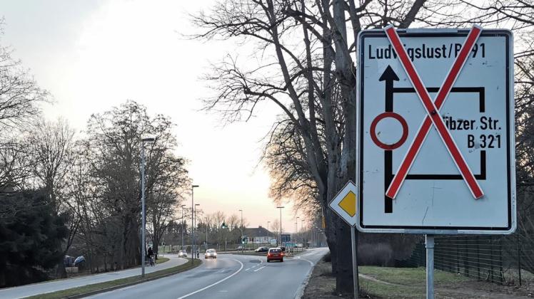 Ab Mittwoch, dem 24. Februar, ist dieses Umleitungsschild wieder gültig.