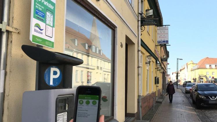 Parken per App