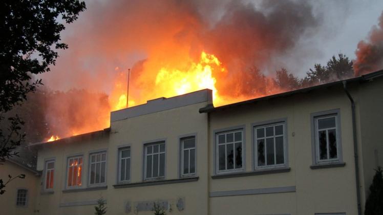 Ende 2016 vernichtete ein Feuer den Angelner Hof in Satrup.