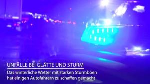 Winterwetter sorgt für Chaos auf den Straßen Winterwetter sorgt für Chaos auf den Straßen
