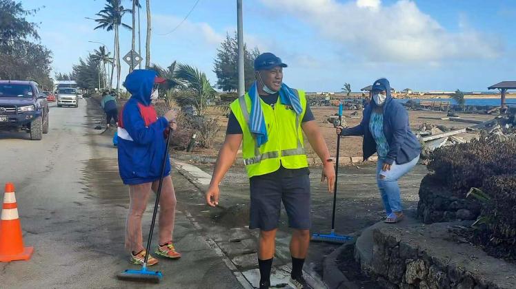 Nach Vulkanausbruch vor Tonga