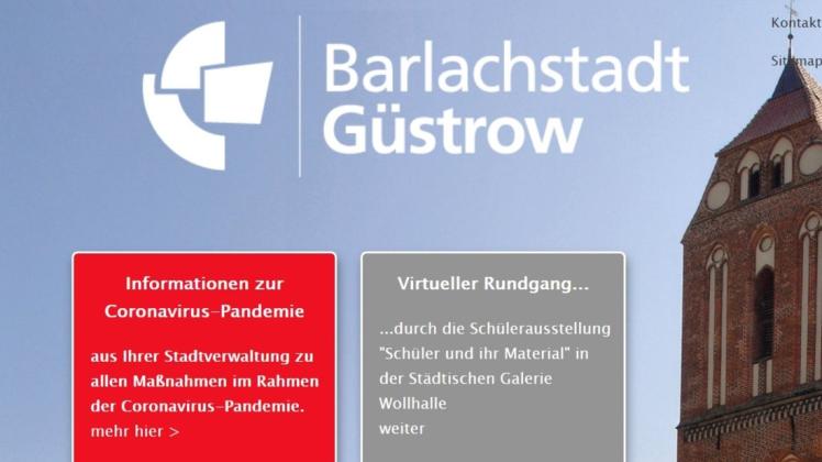 Auf der Startseite des Webauftritts der Barlachstadt wird ein Link zur Sitzung erscheinen.
