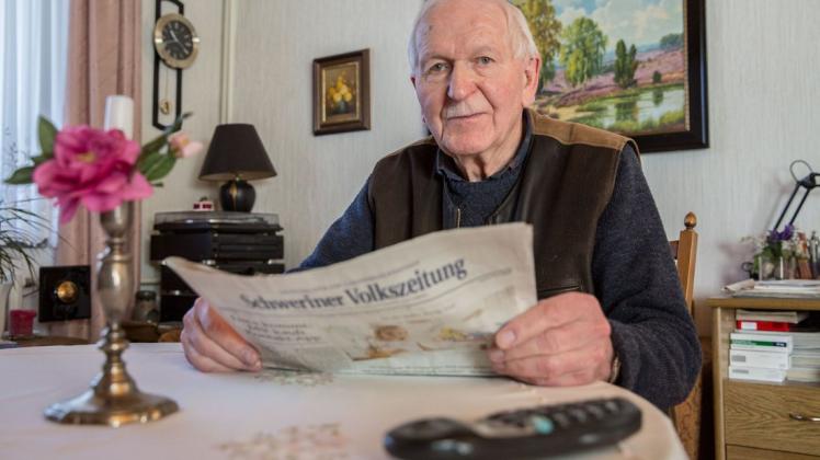 Aus der Zeitung erfuhr Hans Koß, dass er vom Impfzentrum vergessen wurde. Der 86-Jährige erfüllt alle Kriterien, bekam aber noch keinen Brief.