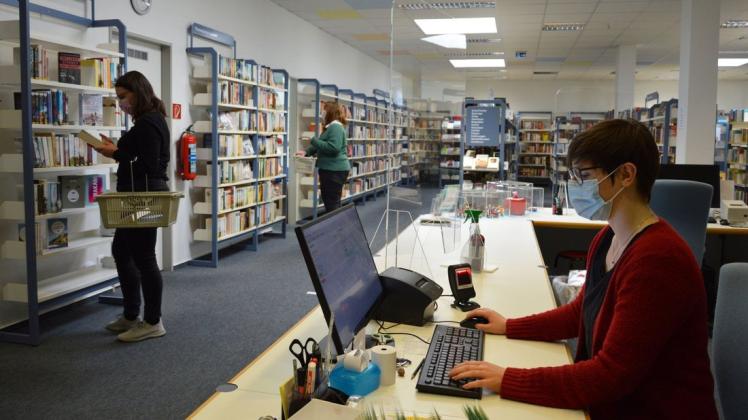 Die Stadtbibliothek Wittenberge öffnet am 15. März, aber eine Voranmeldung ist beim Besuch notwendig.