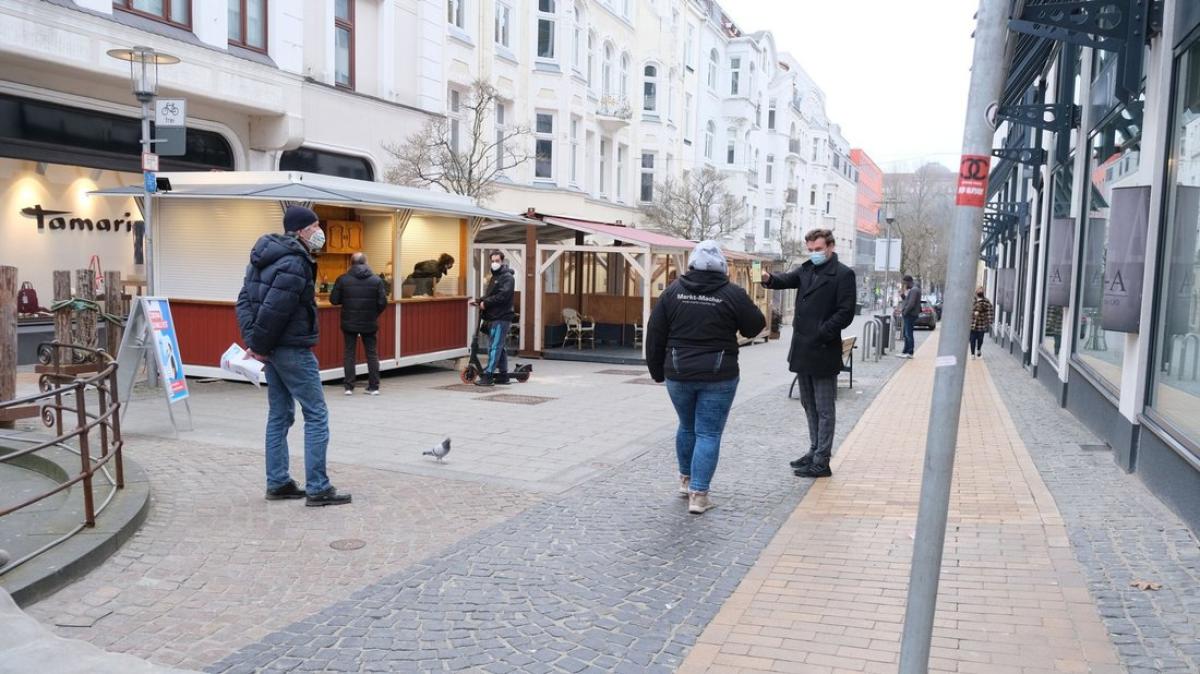 Corona in Flensburg Ansturm auf die GratisTeststationen lässt SHZ