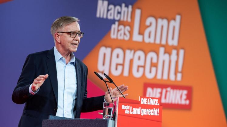 Dietmar Bartsch, Vorsitzender der Bundestagsfraktion der Partei Die Linke, ist Spitzenkandidat der MV-Partei für die Bundestagswahl.