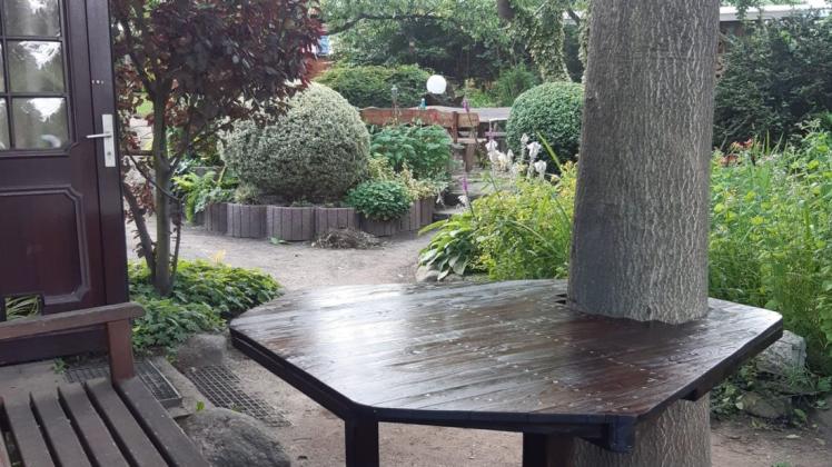 Mit viel Fleiß, Lebenslust und finanziellen Mitteln gestaltet: ein Garten in der Anlage "Am Erlengraben".