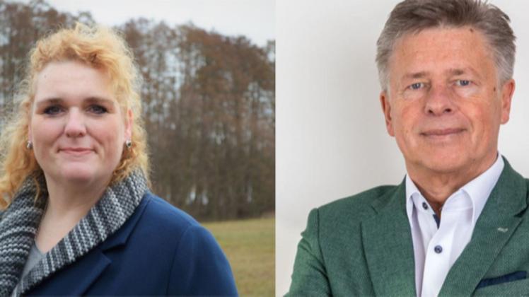 Zwei Kandidaten stehen zur Wahl: Daniela Lemmer-Helms und Günter Tiroux