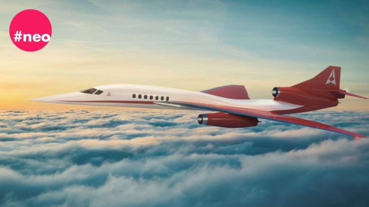 Mit Mach-Geschwindigkeit über den Wolken: Der Aerion AS2 ist bereits ein Überschallflugzeug, das neue Modell AS3 soll noch schneller fliegen.