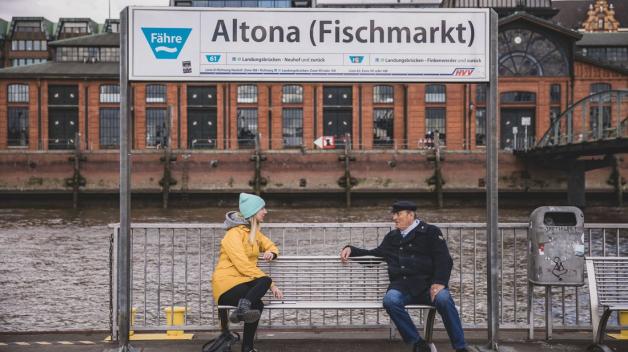 Reporterin Ankea Janßen hat Dieter Bruhn am Altonaer Fischmarkt zum Interview getroffen.