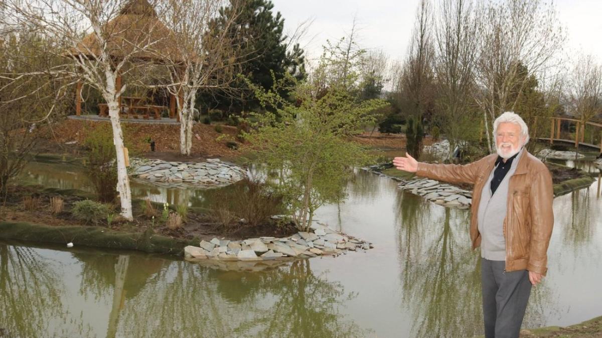 Neuer Wassergarten wird in den Gärten der Sinne in Levern gebaut