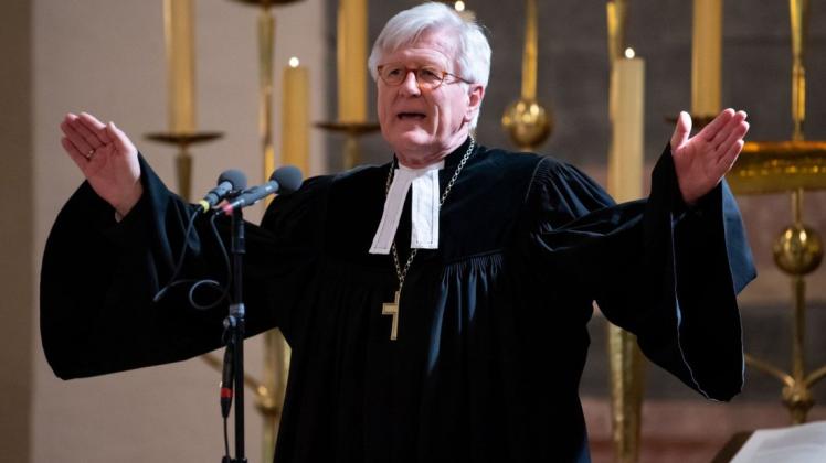 Der Ratsvorsitzende der Evangelischen Kirche in Deutschland, Landesbischof Heinrich Bedford-Strohm ist am Donnerstag als Talk-Gast bei "19 - die Chefvisite".