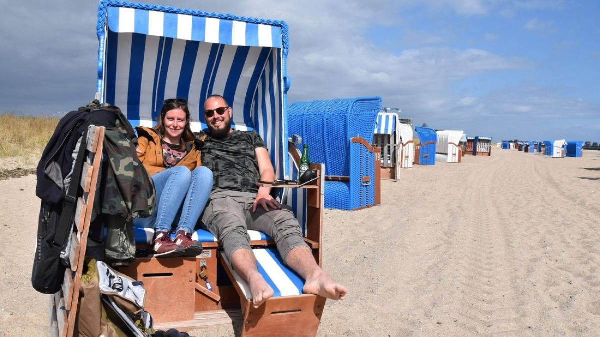 Modellregion Schlei Es gibt schon Strandkörbe
