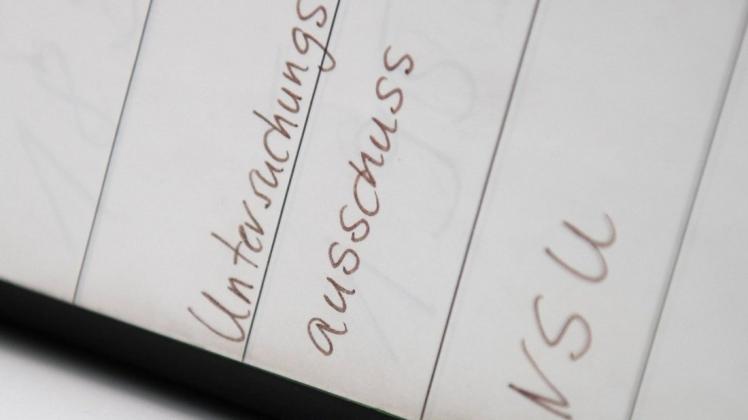 Insbesondere Akten von den Sicherheitsbehörden wie Polizei und Verfassungsschutz sind im NSU-Untersuchungsausschuss von hoher Relevanz