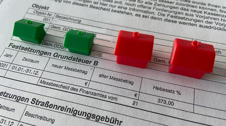Noch gilt in Gadebusch bei der Grundsteuer B ein Hebesatz von 373 Prozent. Er könnte auf 427 Prozent erhöht werden.