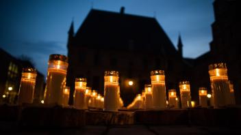Gedenken an die Corona-Toten in Osnabrück