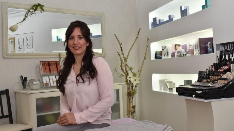 Schaut optimistisch in die Zukunft: Jenny Dase eröffnete vor zehn Jahren ein Kosmetik- und Wellnessstudio und ist weiter voller Tatendrang.