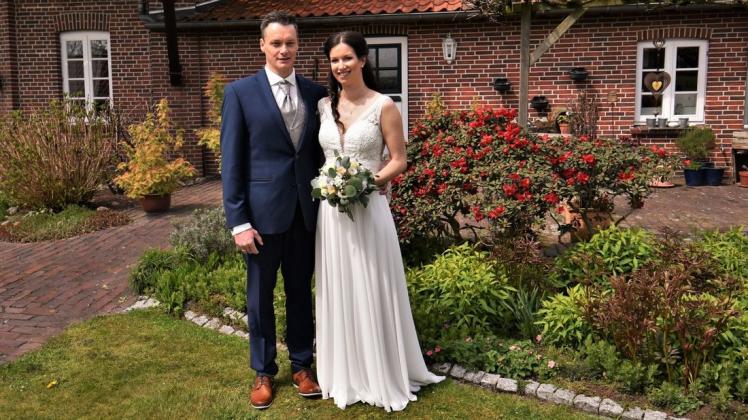 Stefanie und Jörg Büssing konnten trotz Corona-Pandemie ihre Hochzeit genießen.