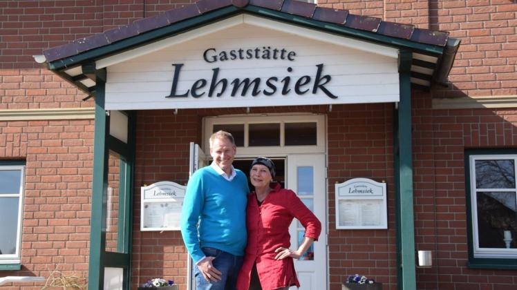 Thomas und Birte Schäfer führen die Traditionsgaststätte Lehmsiek in eine neue Zukunft.