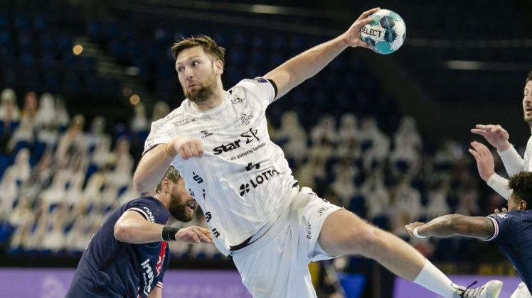 Gegen Paris Saint-Germain zählte Harald Reinkind zu den besten Kielern.