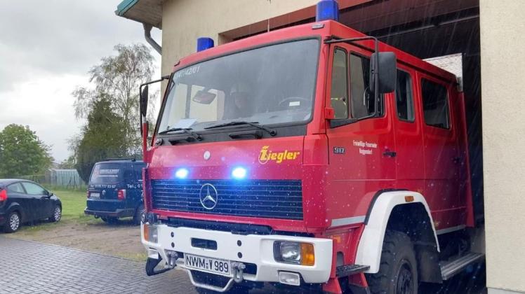Die Feuerwehr Roggendorf war am Freitag zu einem Brand in einer Biogasanlage alarmiert worden.