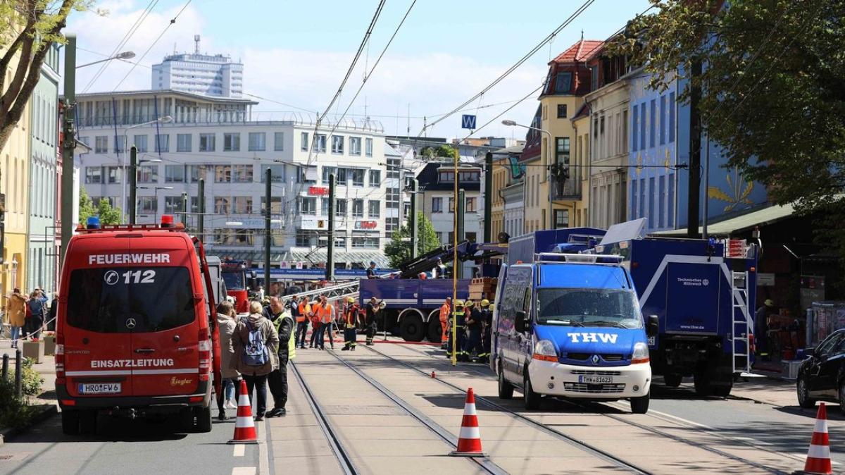 Gebäude in Rostock nach Brand einsturzgefährdet SVZ