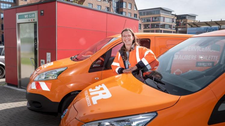 Zwei neue, voll elektrisch betriebene Wagen stehen Juliane Sprunk und ihrem Team zur Verfügung.